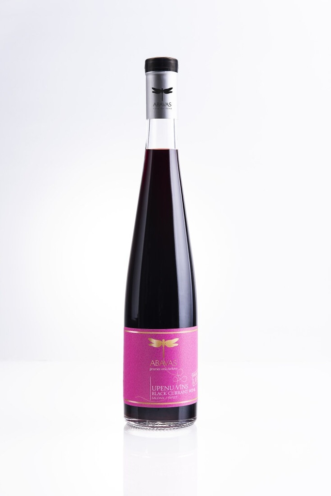 Abavas Black Currant wine 50cl