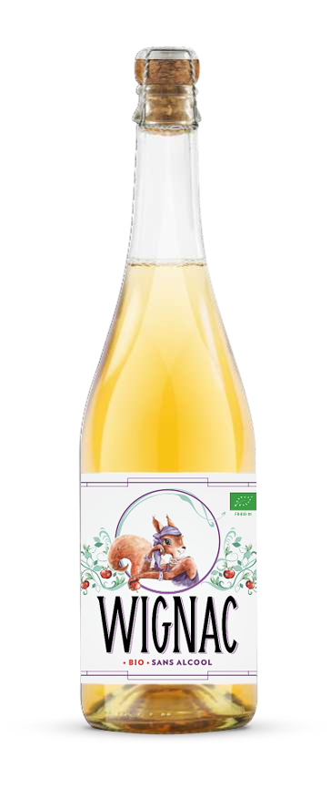 Wignac Lady Squirrel 75cl (NA en BIO) BE BIO 01